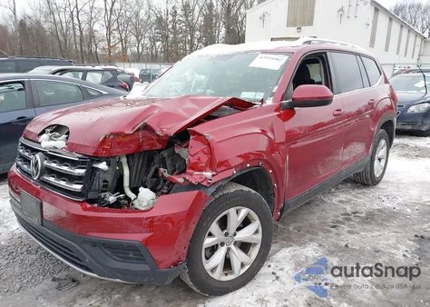 2018 Volkswagen Atlas 3.6L V6 S z USA, uszkodzony, nr VIN 1V2GR2CA7JC524071